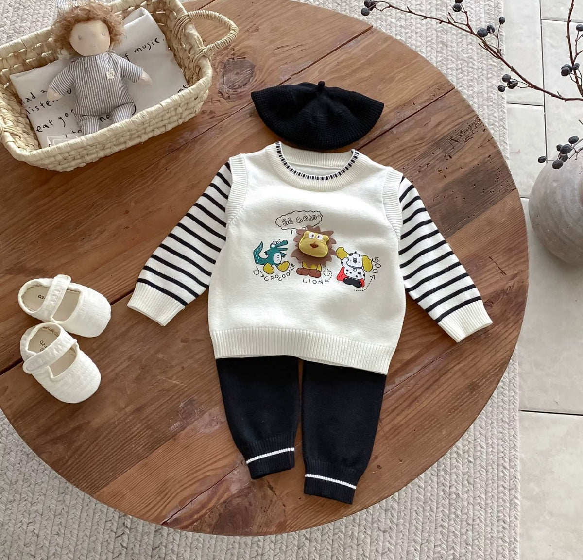 Little Safari Knit Set