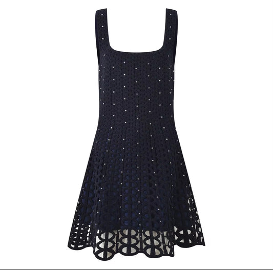 Midnight pearl elegance dress