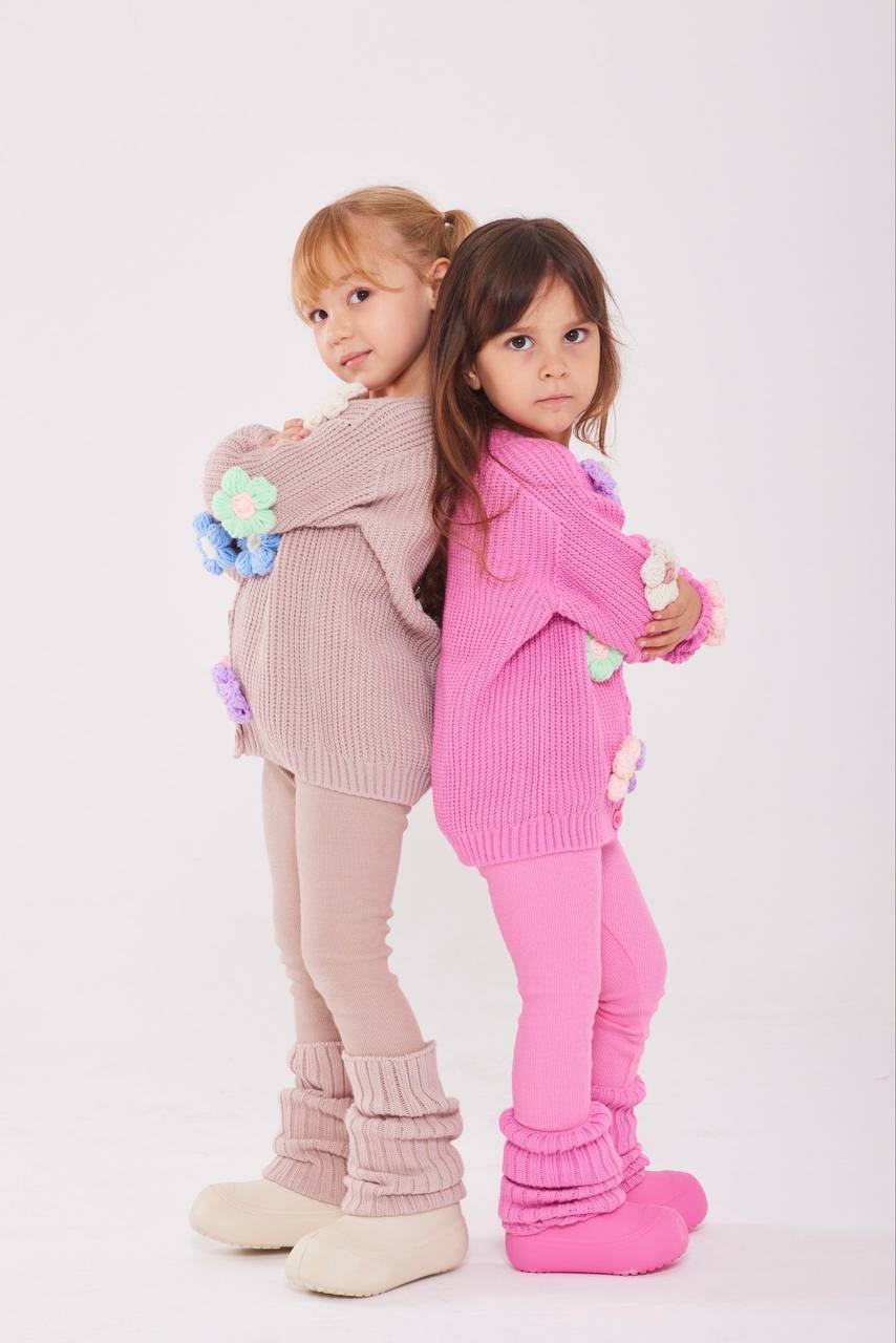 Bloom Knit Cardigan Set