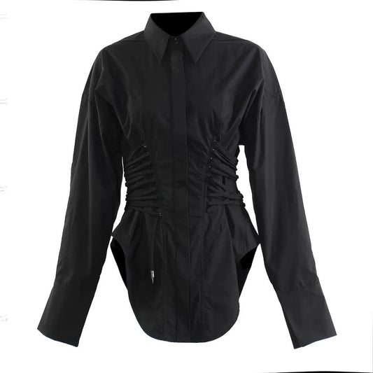 Corset Cinched Shirt