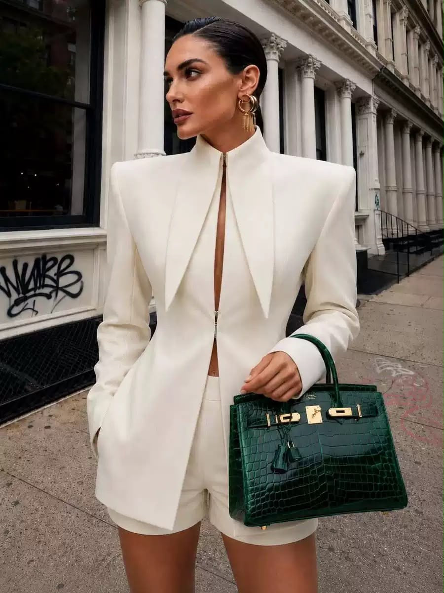 Valentina Sculpted Blazer