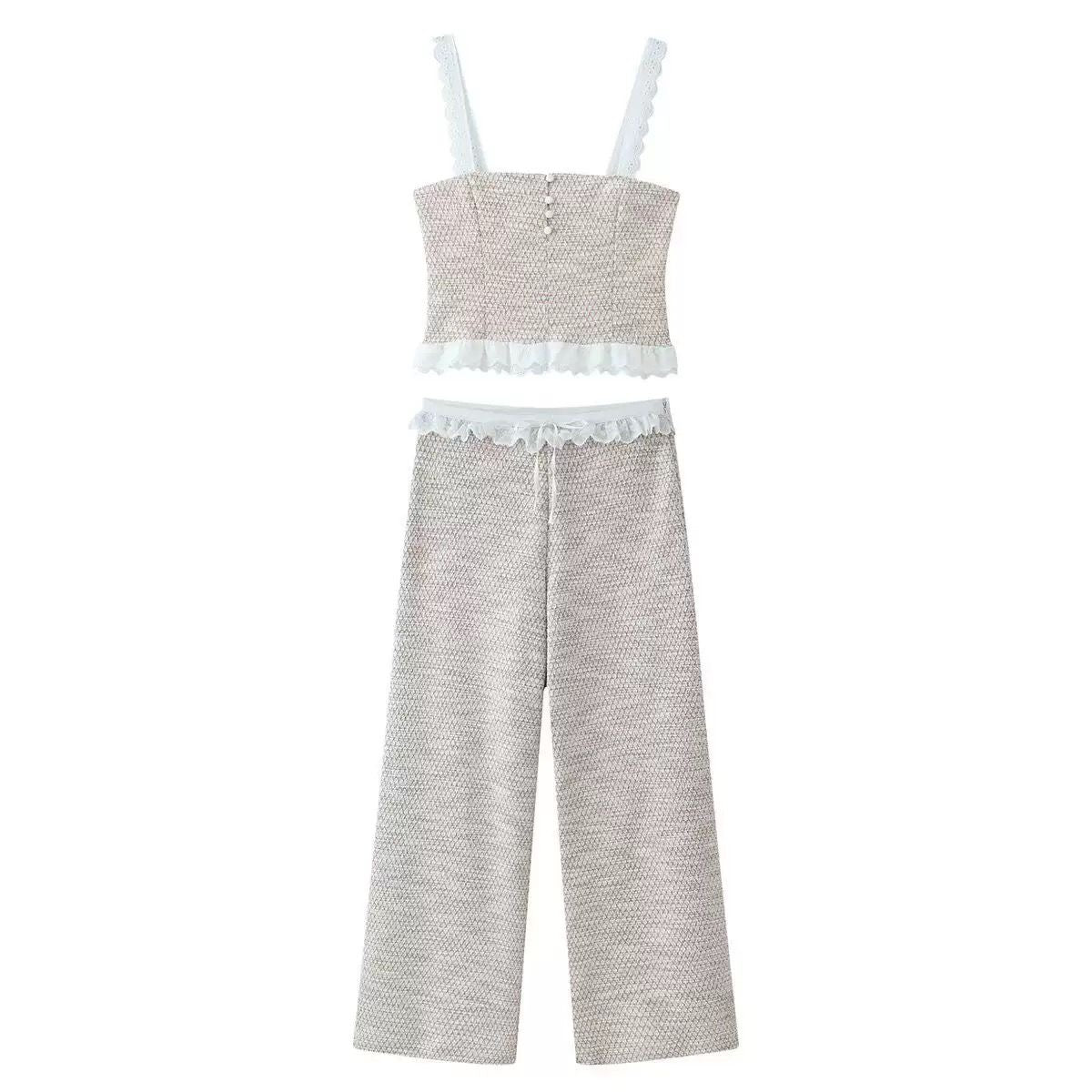 Pearl Ruffle Muse Set
