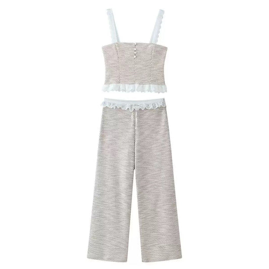 Pearl Ruffle Muse Set