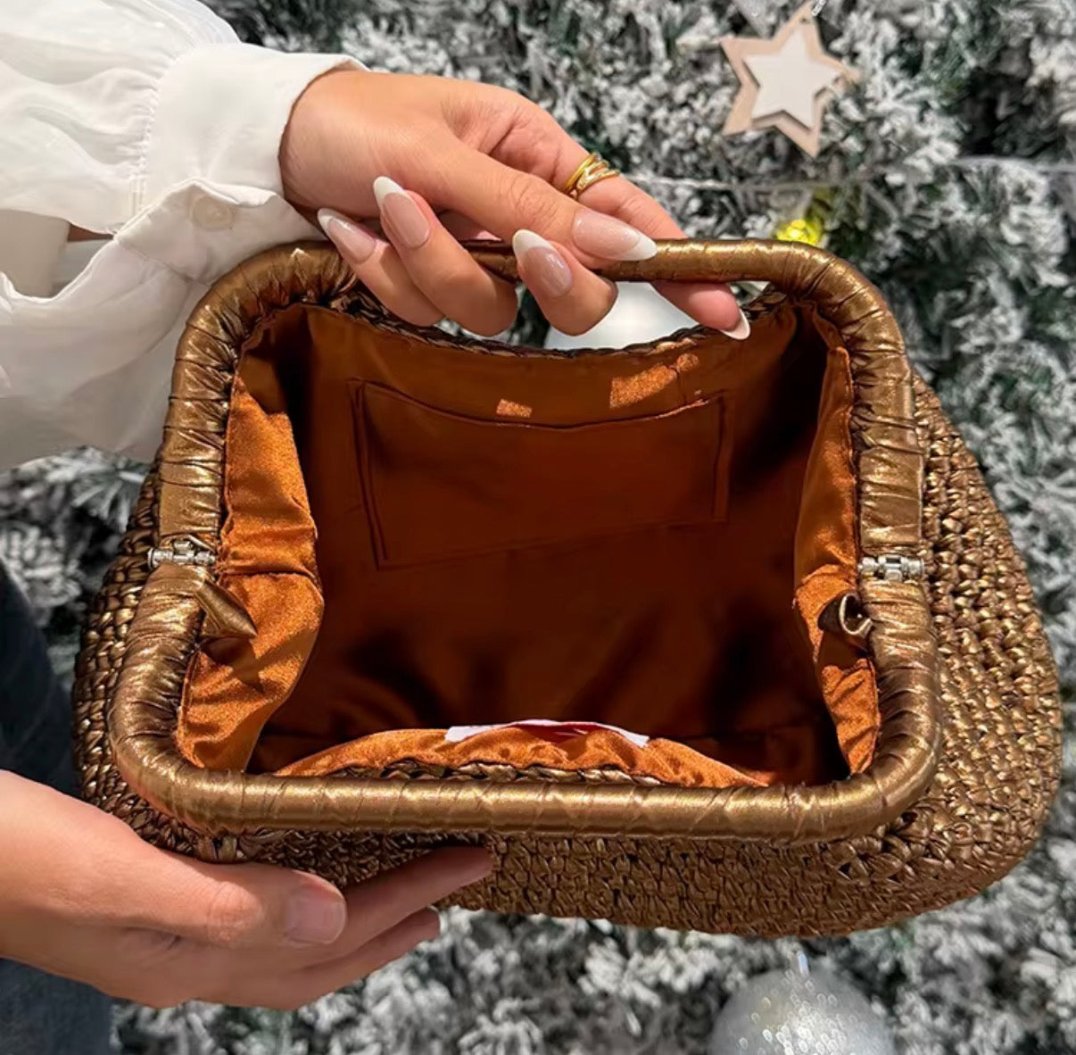 Luna Crochet Mini Bag