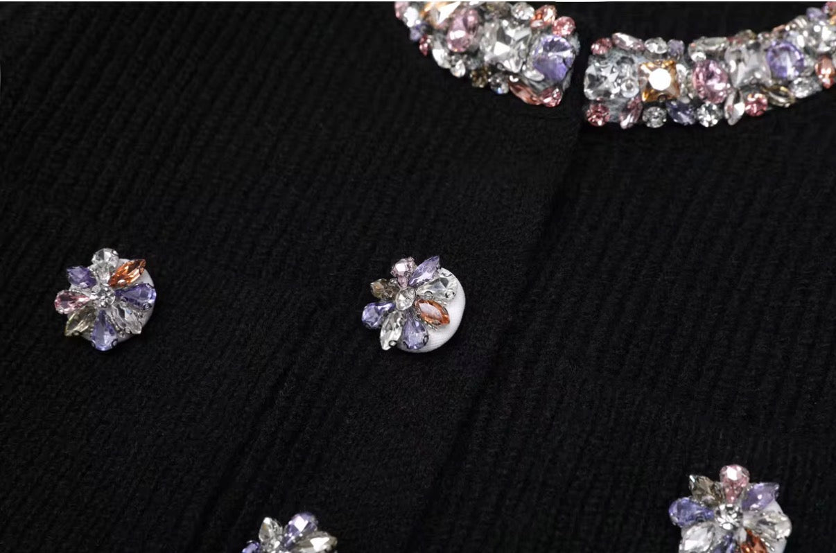 Structured Tweed Two Piece Set