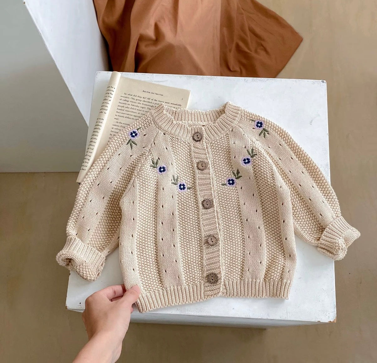 Little Violet Knit Set