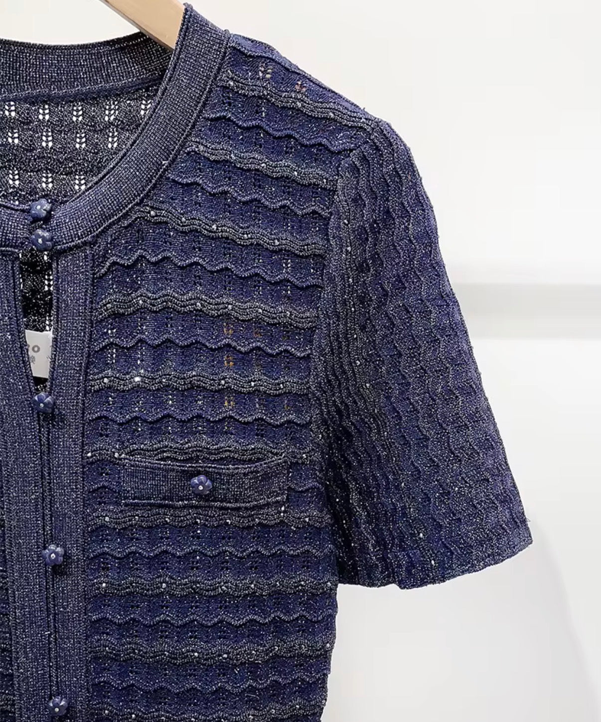 Midnight Shimmer Knit Dress