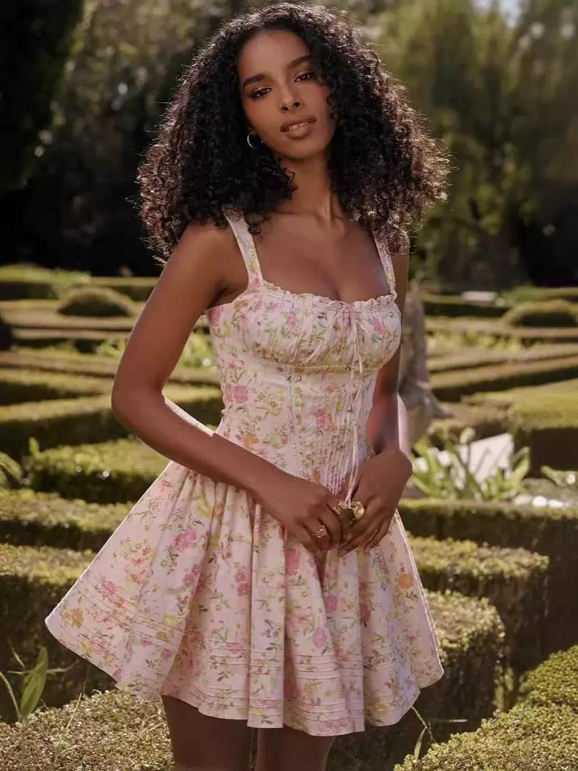 The Fairytale Muse Corset Mini Dress