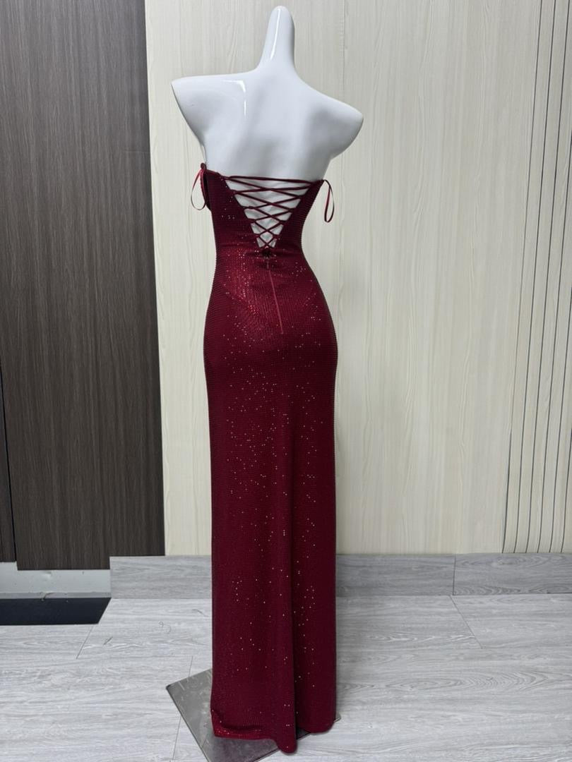 Ruby Stardust Gown