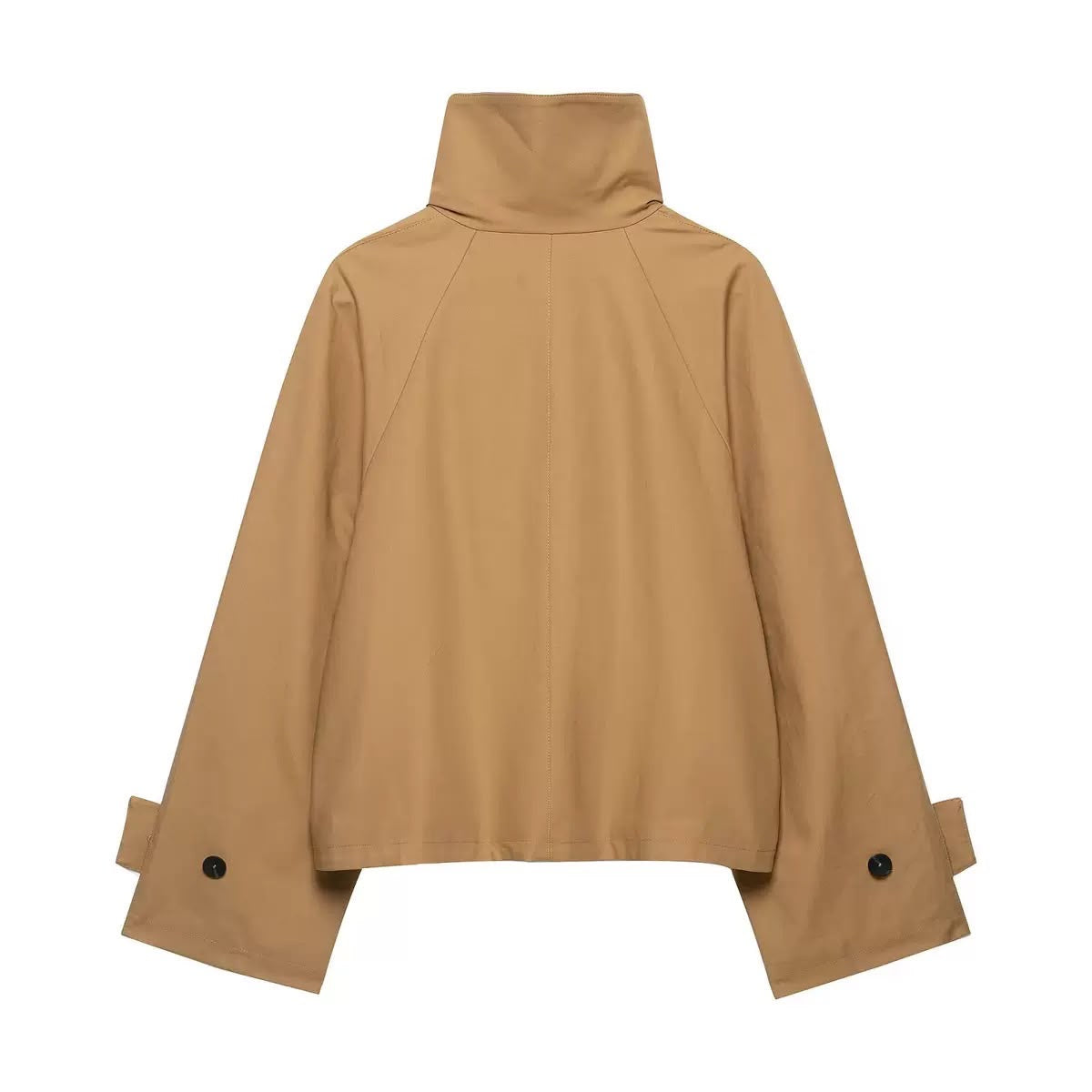 Asymmetric High-Neck Jacket