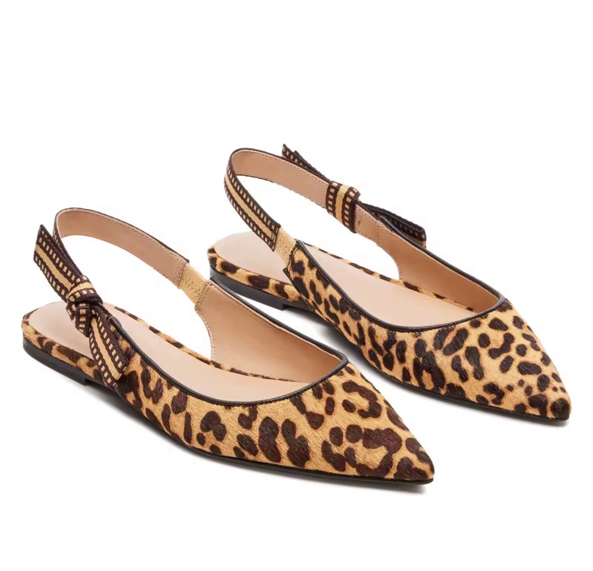 Lace Bow Flats