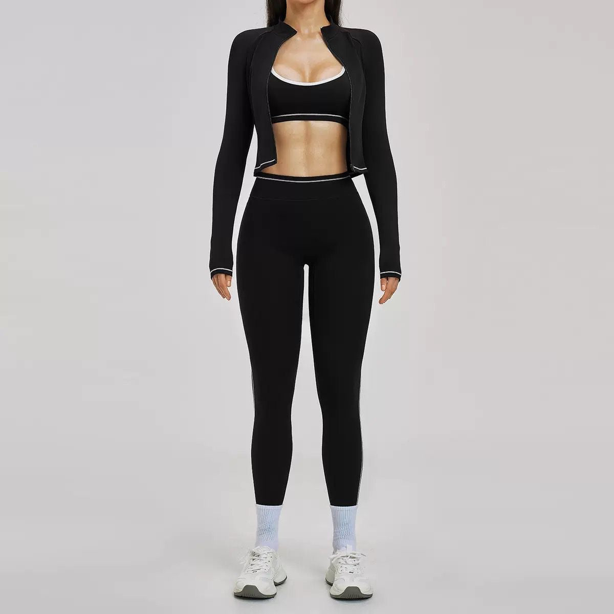 SculptFit Contrast Trim Active Set