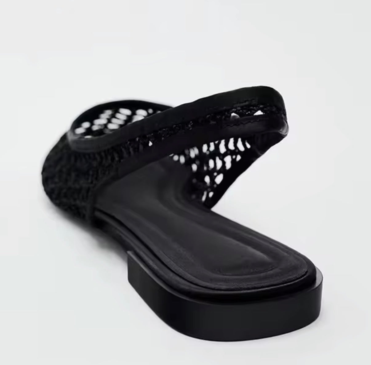 Lace Sling Flats