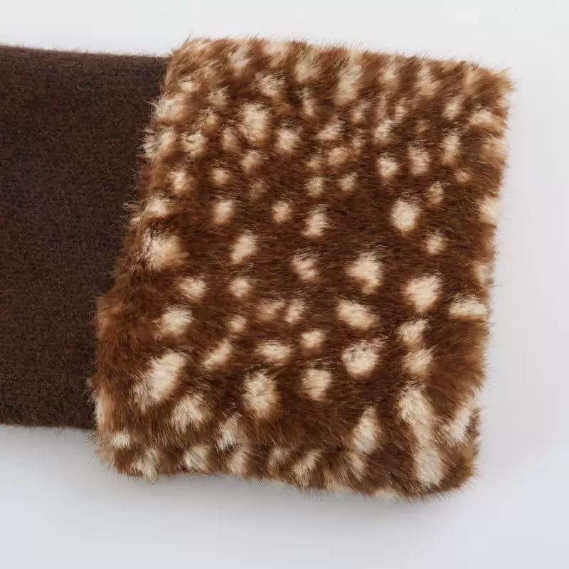 Bambi Faux-Fur Trim Jacket