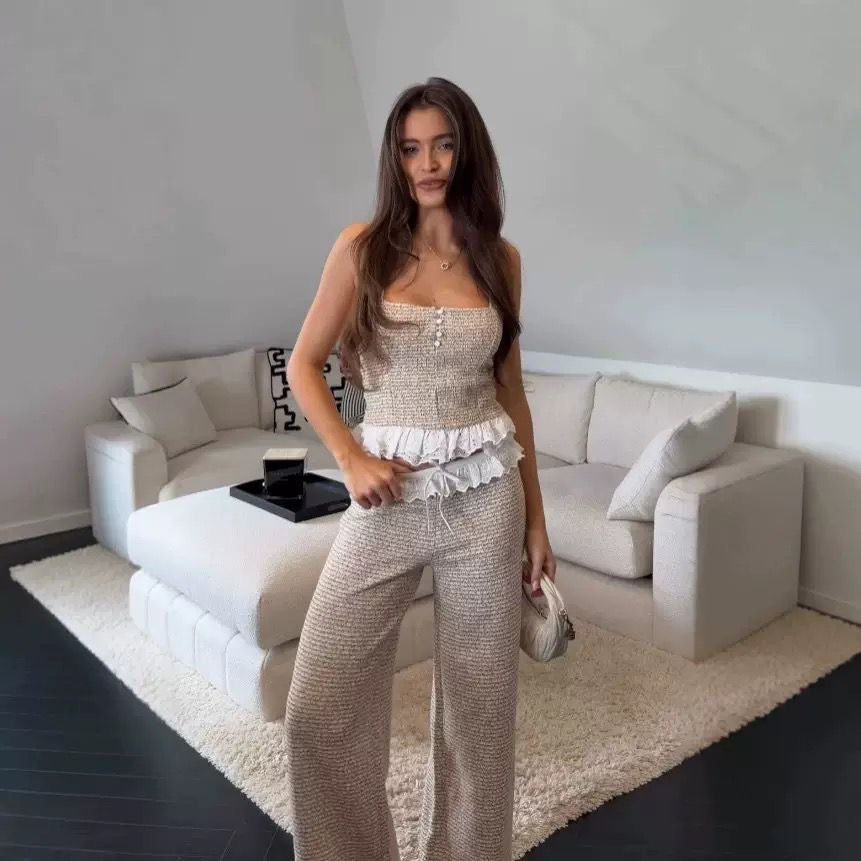 Pearl Ruffle Muse Set