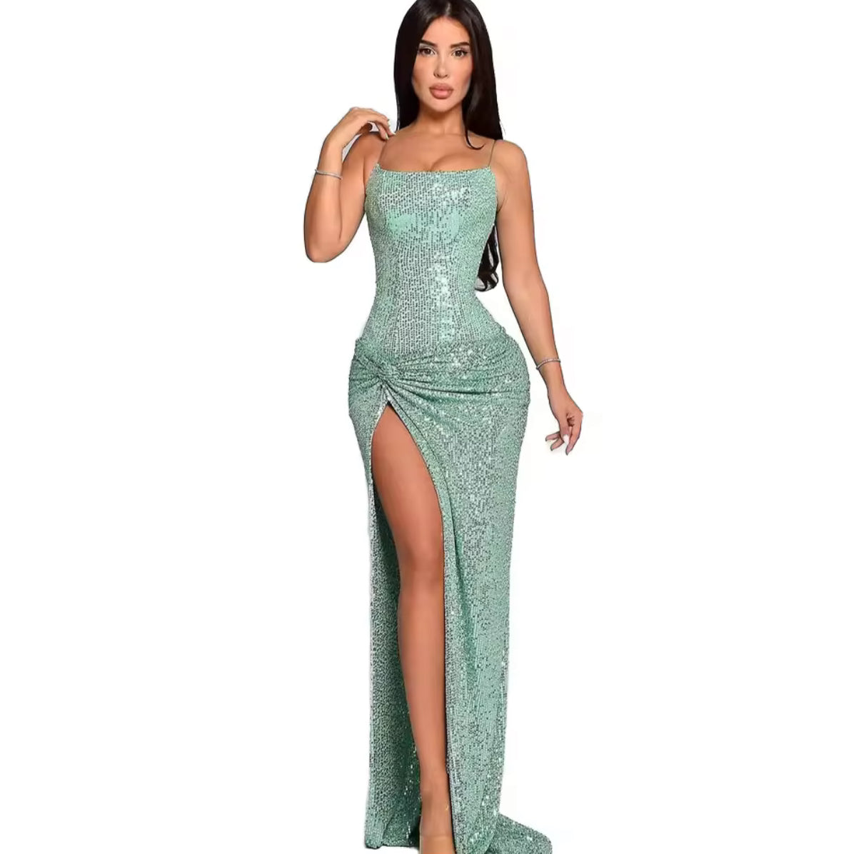 Luxe allure shimmer dress