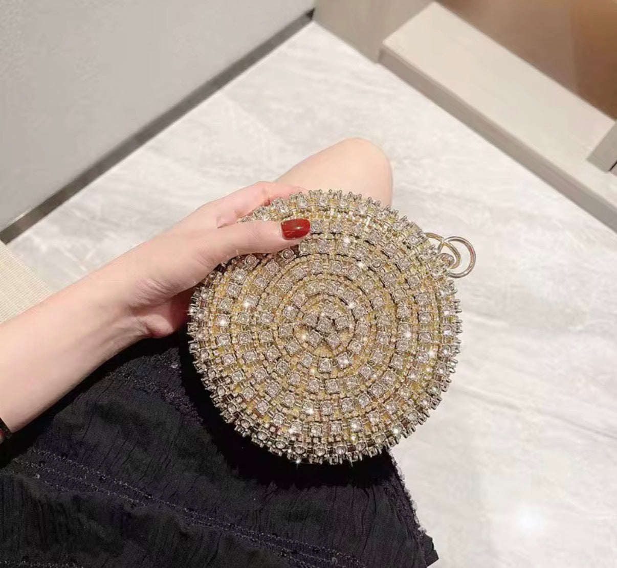 Golden Halo Clutch