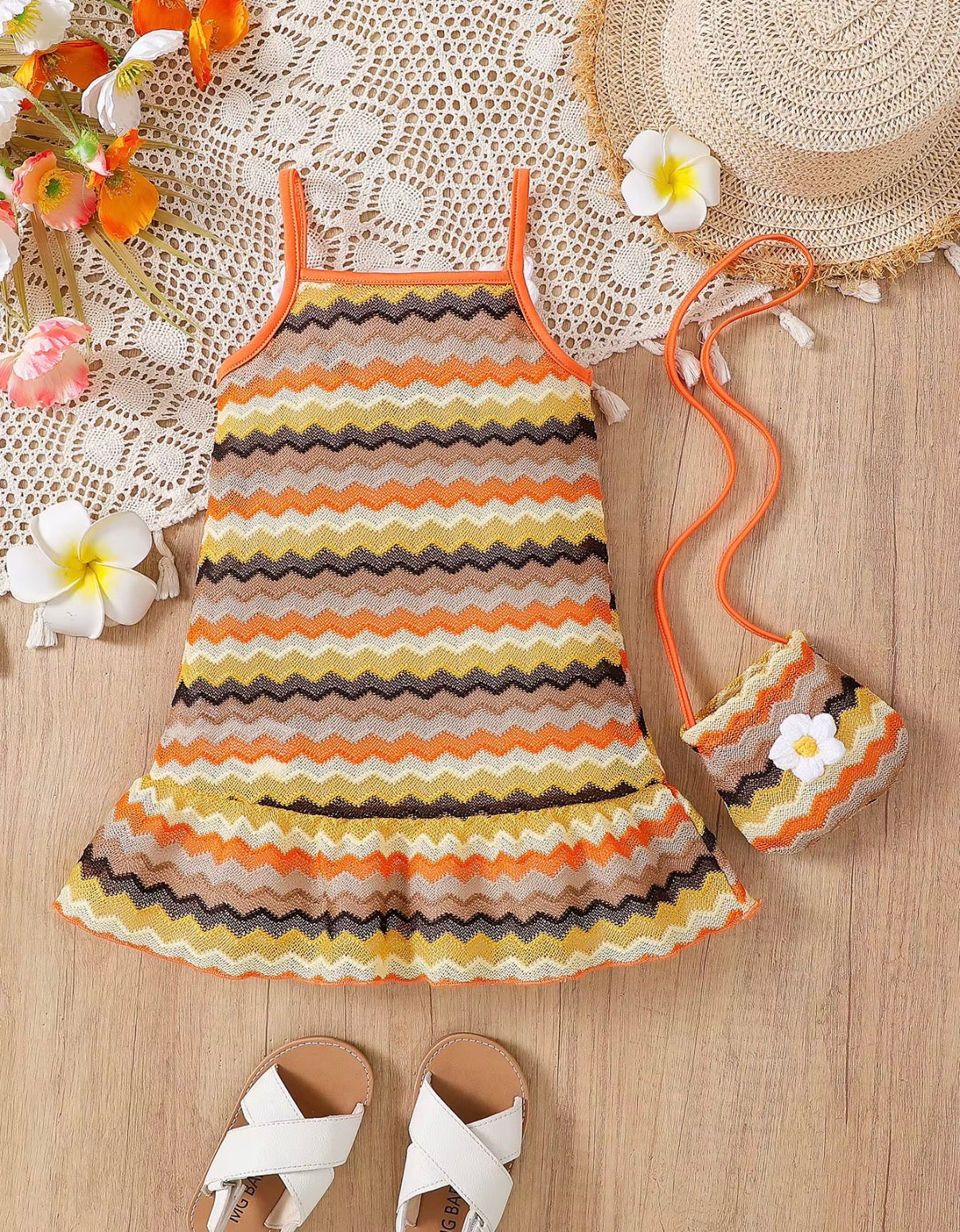 Sunset Daisy Dress