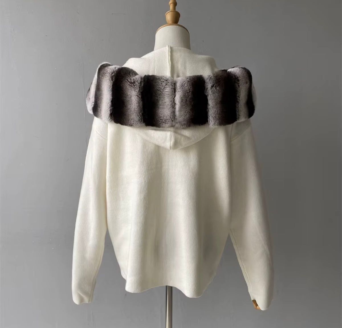 Luxe Fur Hood Knit Set