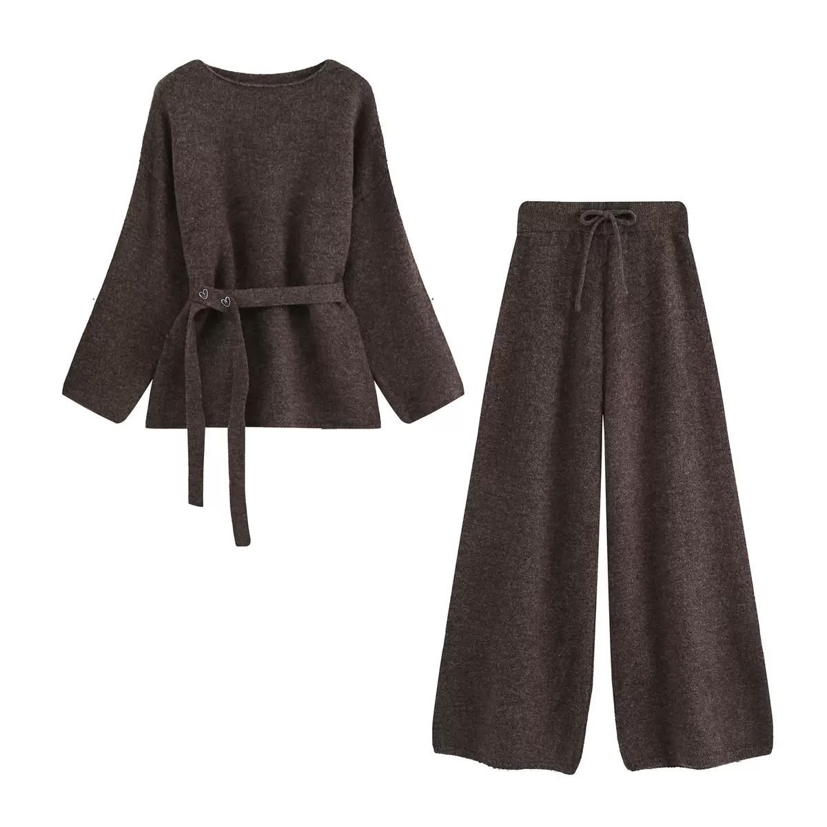 Amélie Belted Knit Set
