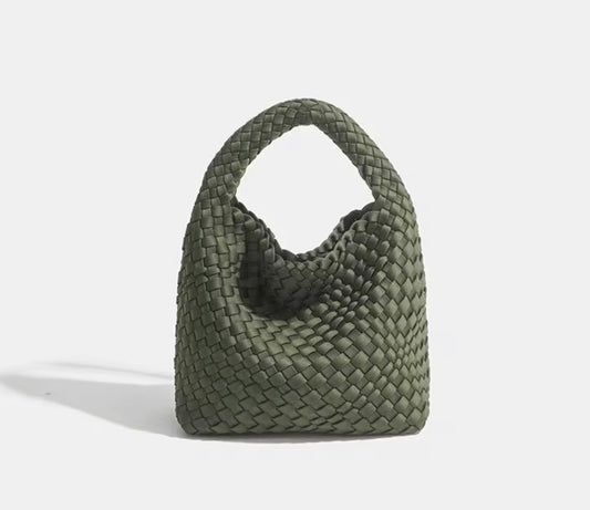 Luna Woven Hobo Bag