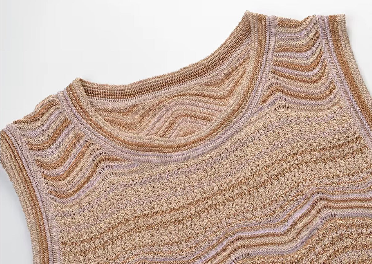 Desert Wave Maxi Dress