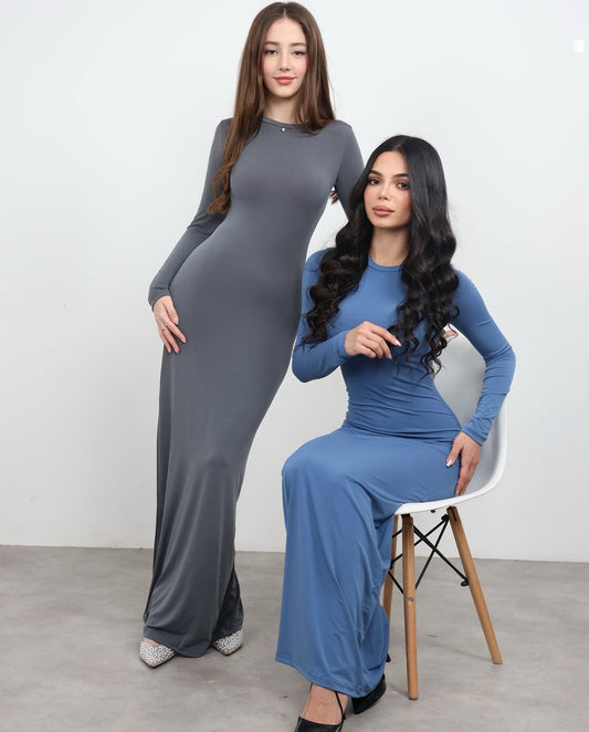 Sleek Allure Maxi Dress