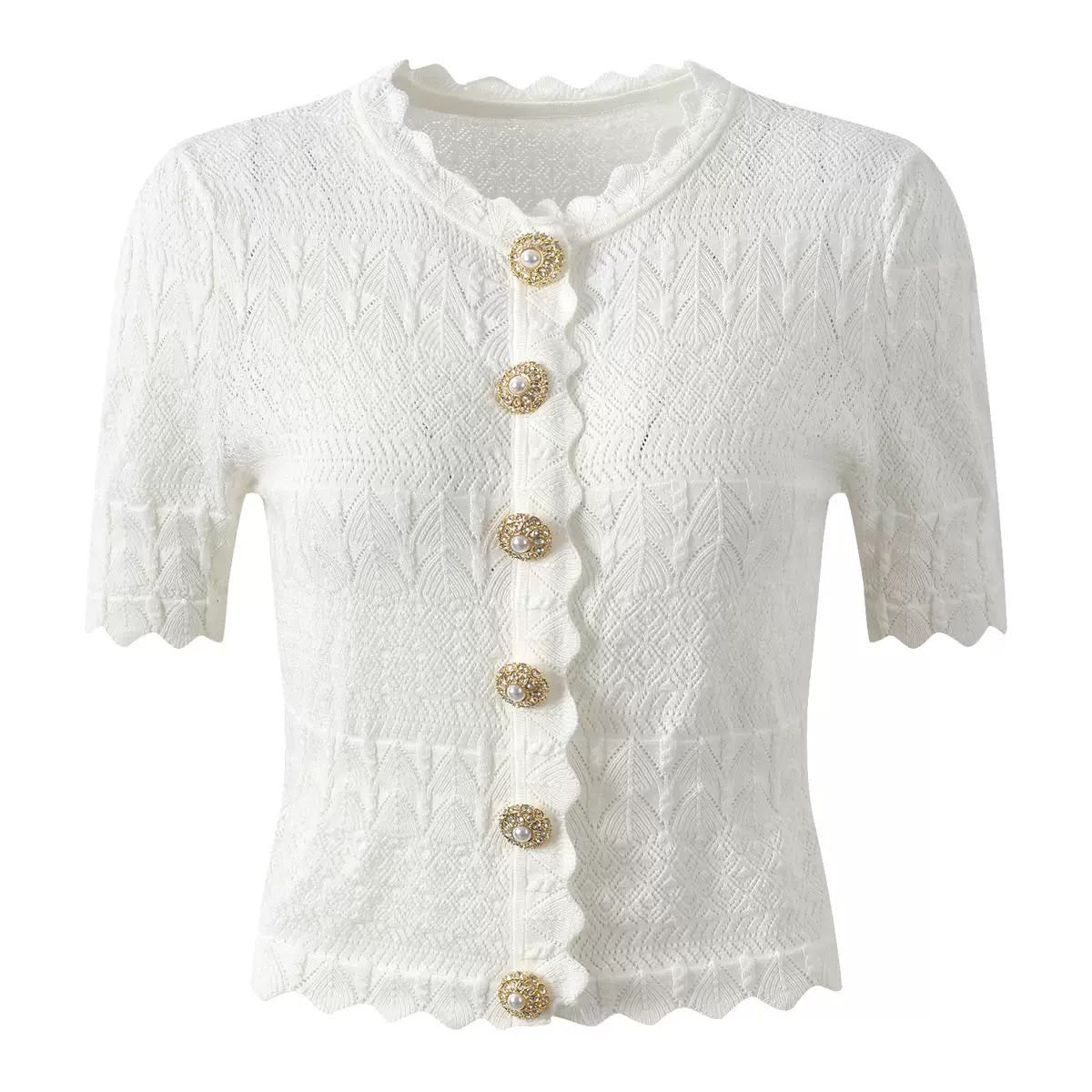Pearl Lace Knit Set