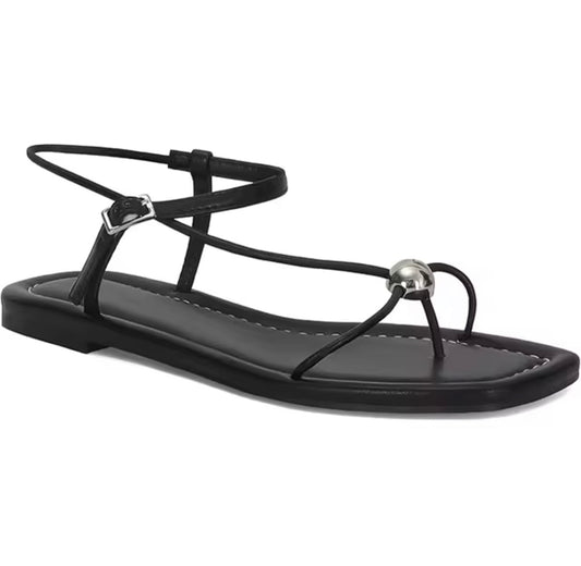 Minimalist Toe-Ring Strappy Sandals