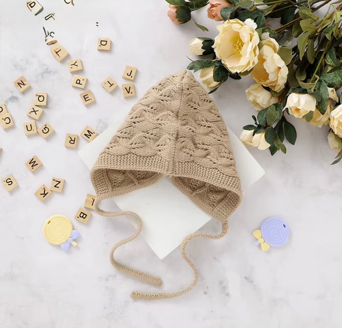 Willow Knit Baby Romper Set