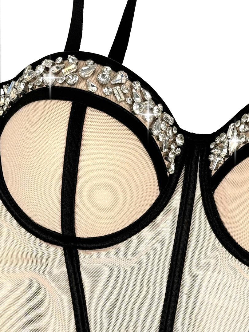 The Crystal Muse Corset Top