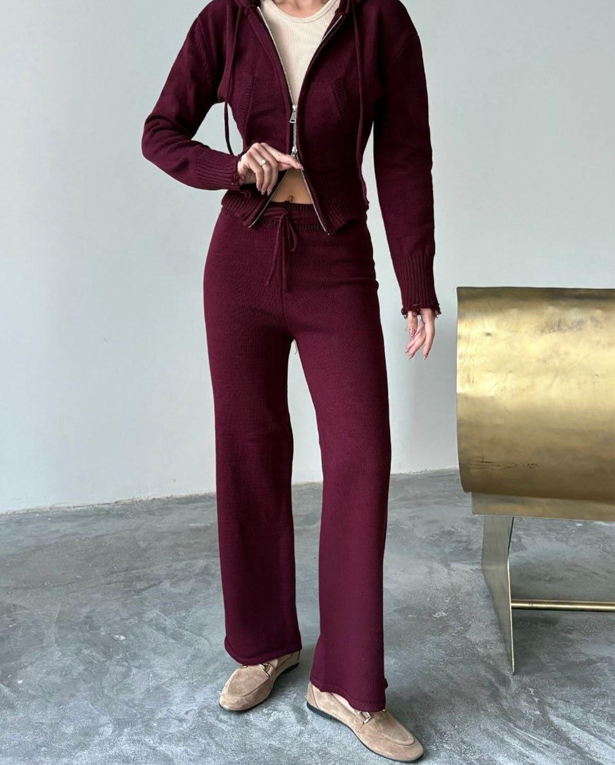 Soft Stretch Hoodie Co-Ord