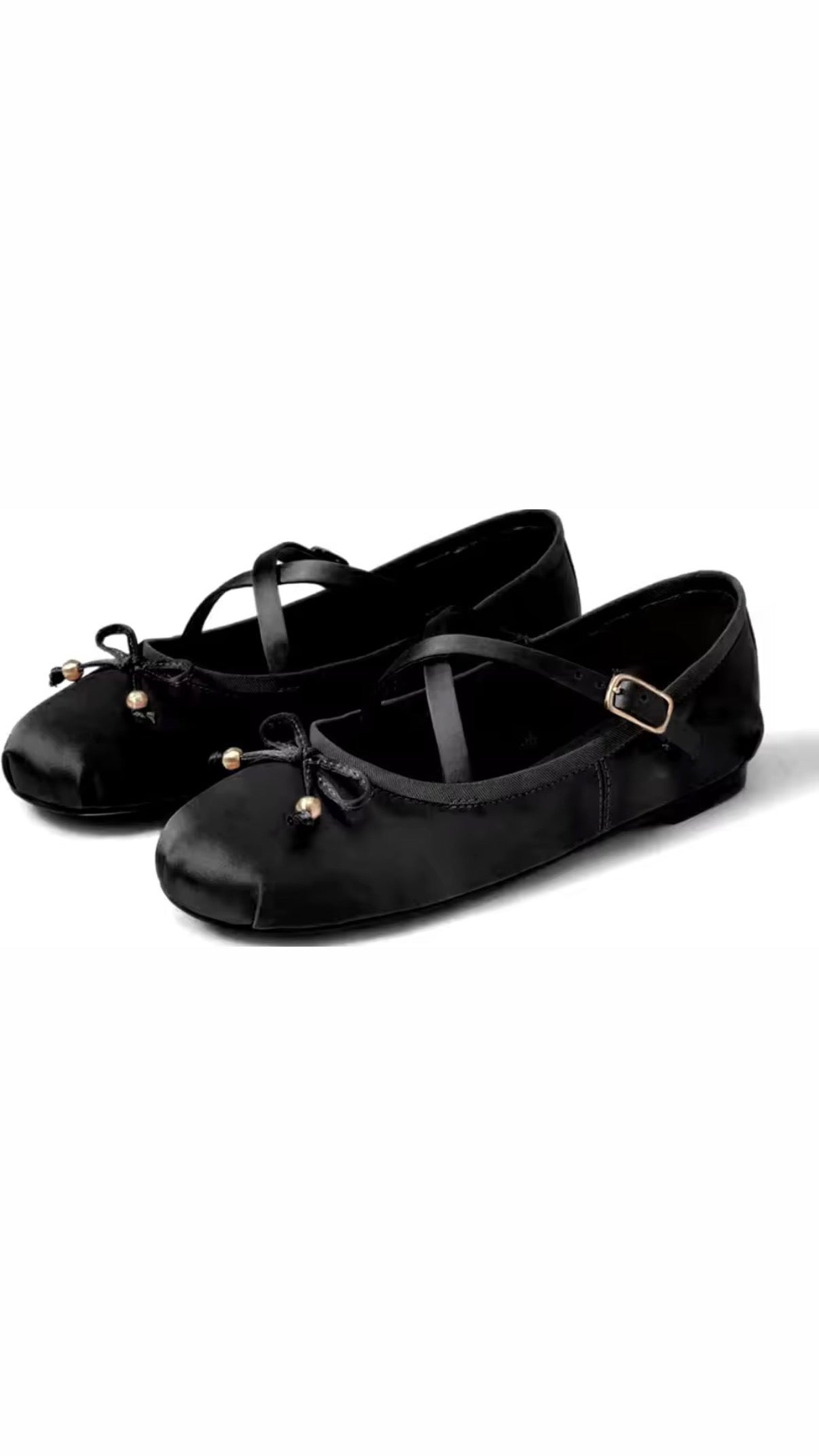 Bow Strap Ballet Flats