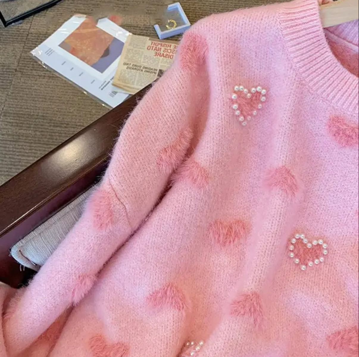 Dreamy Heart Sweater