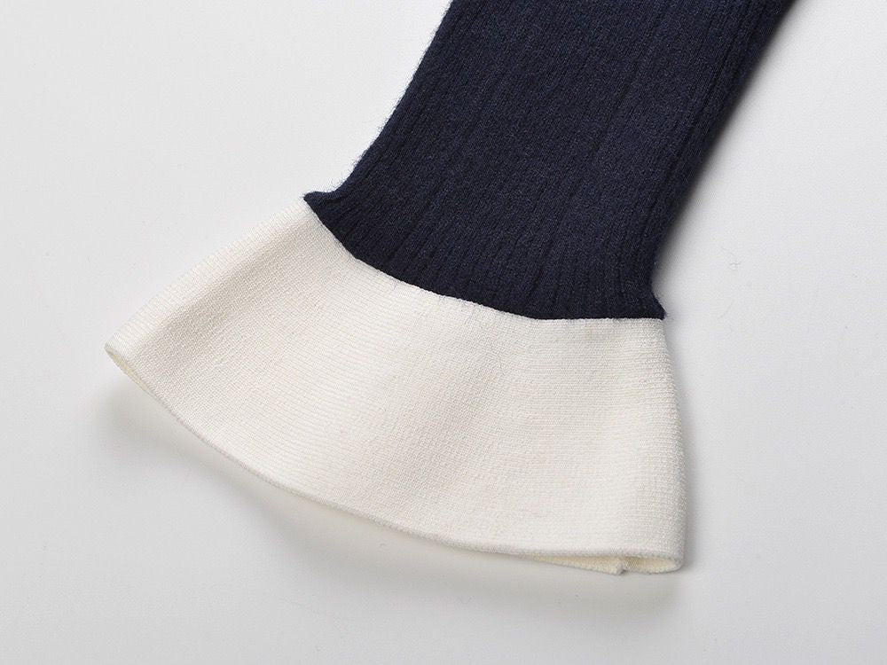 Chérie Belted Knit Dress