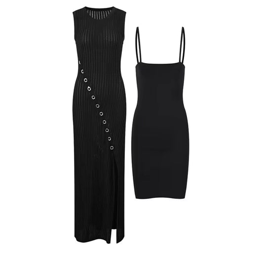 Midnight Mesh Statement Set