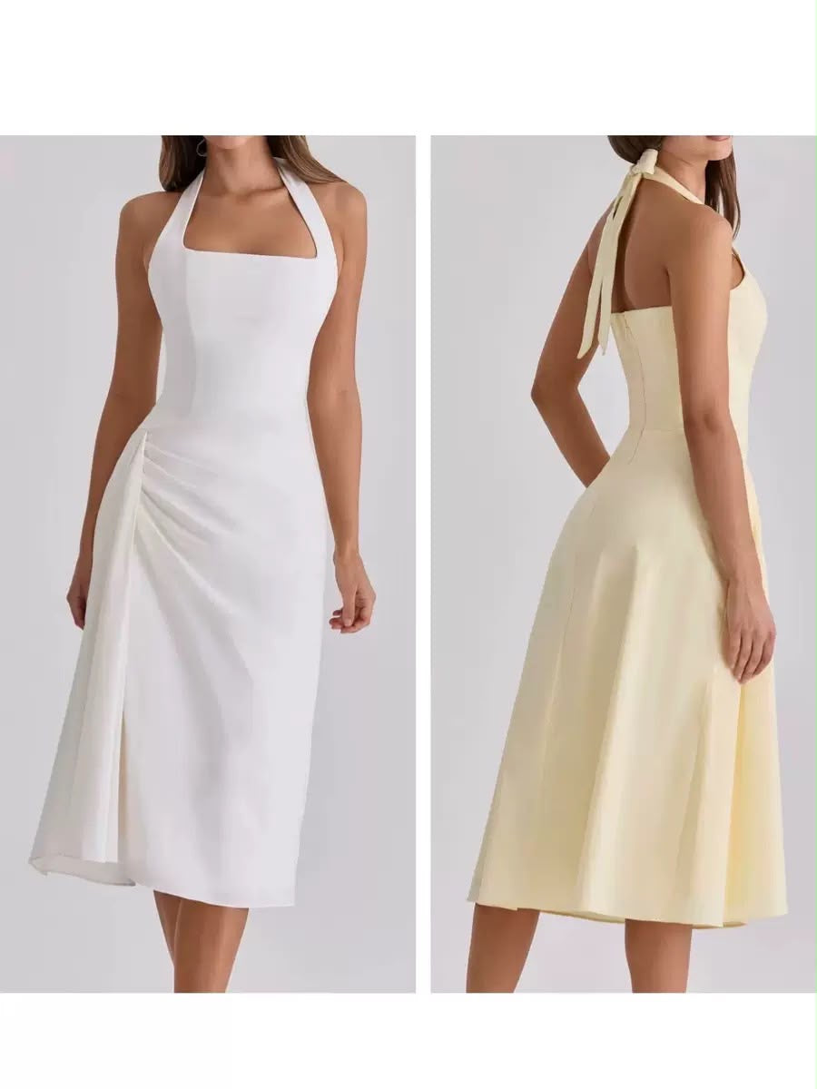 Amélie Halter Dress
