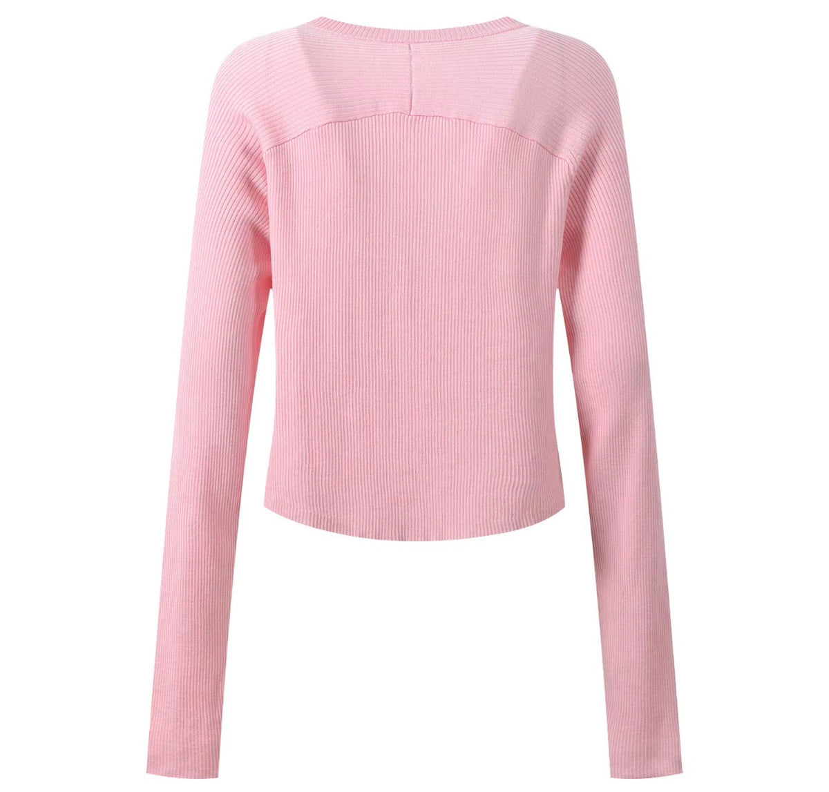 Crystal Bow Knit Cardigan