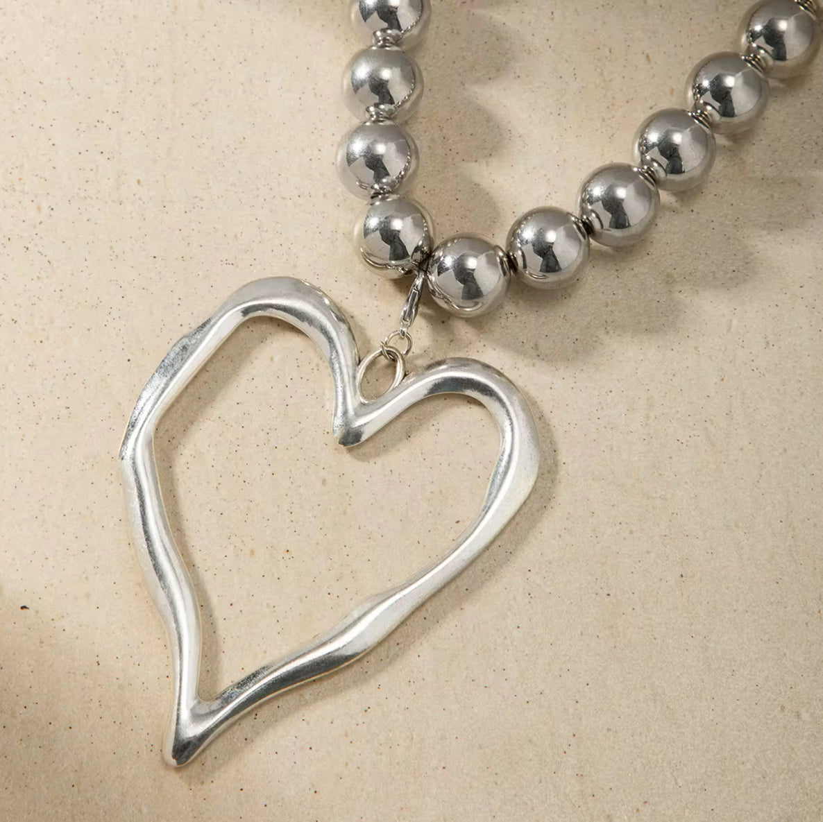 Amor Open Heart Necklace