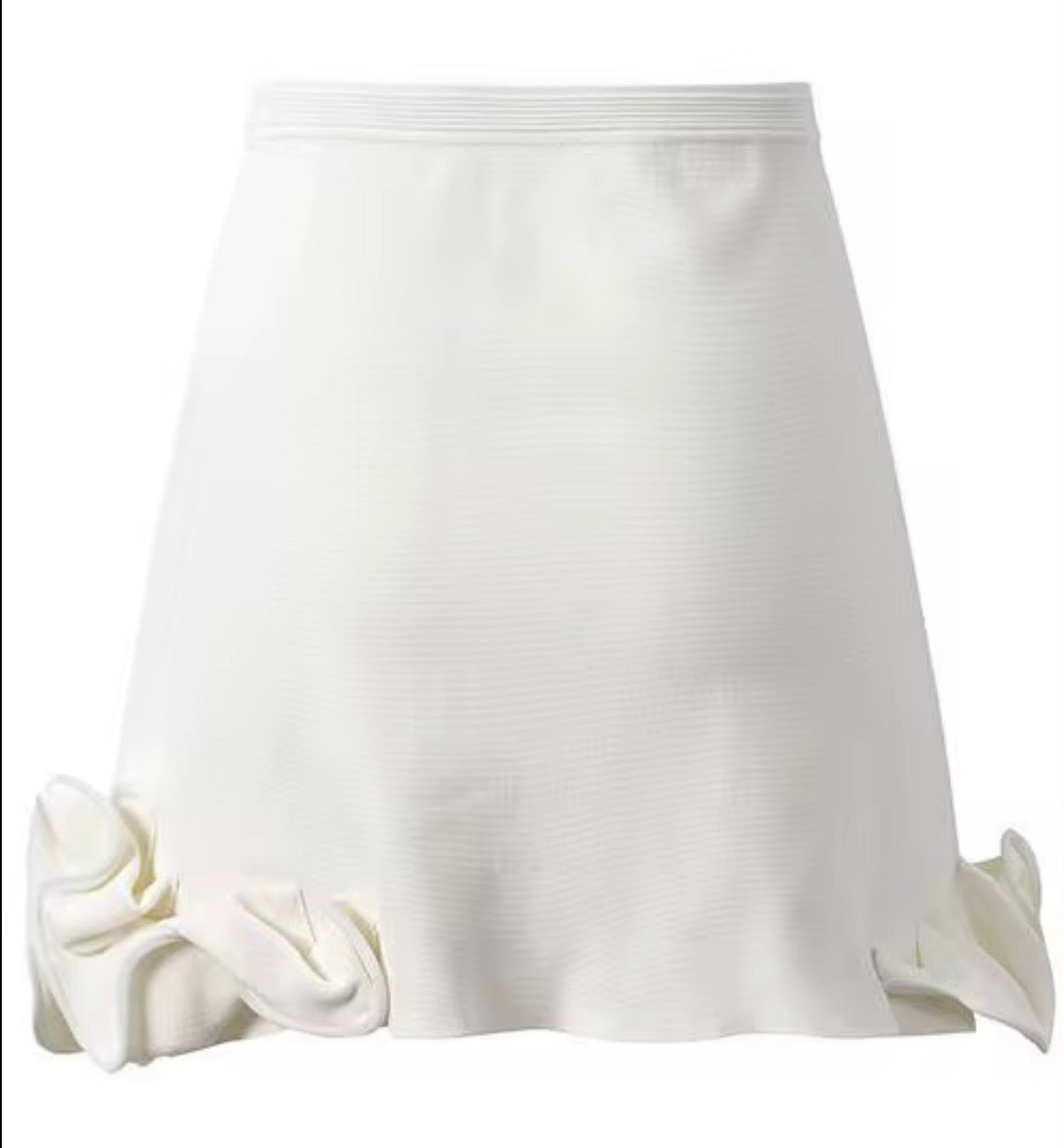 Ivory Ruffle Chic Set