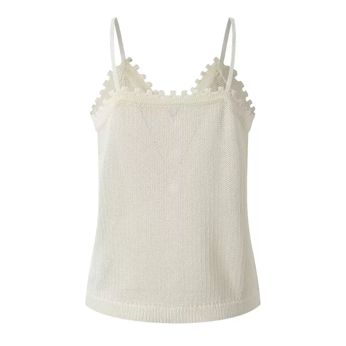Daisy Bloom Knit Cami