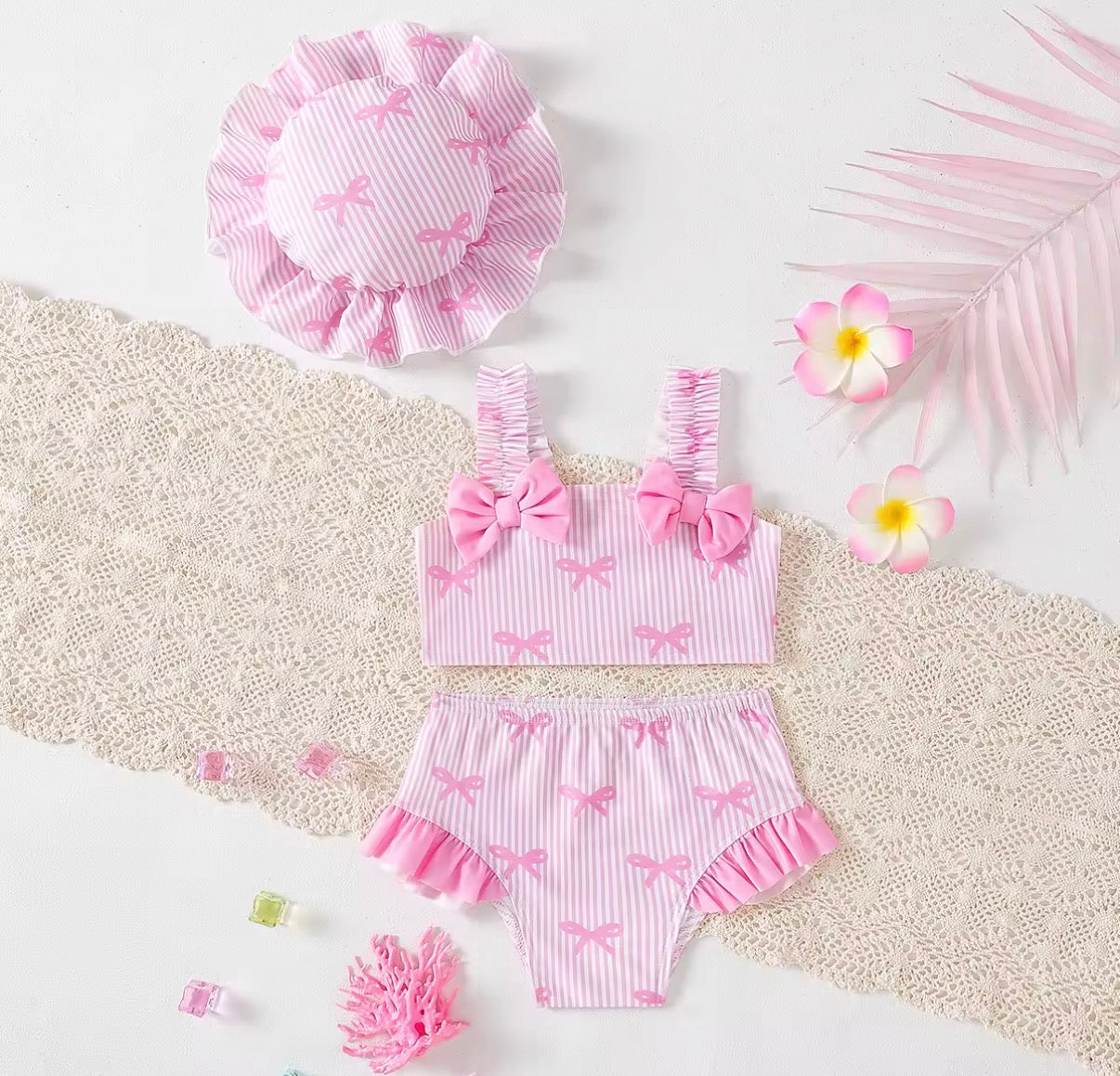 Pink Ribbon Swim Set