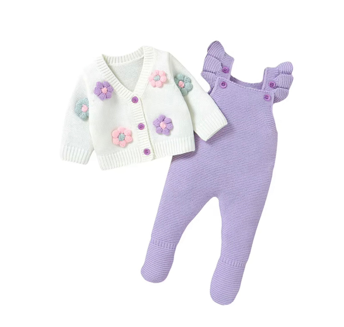 Bloom Knitted Baby Set