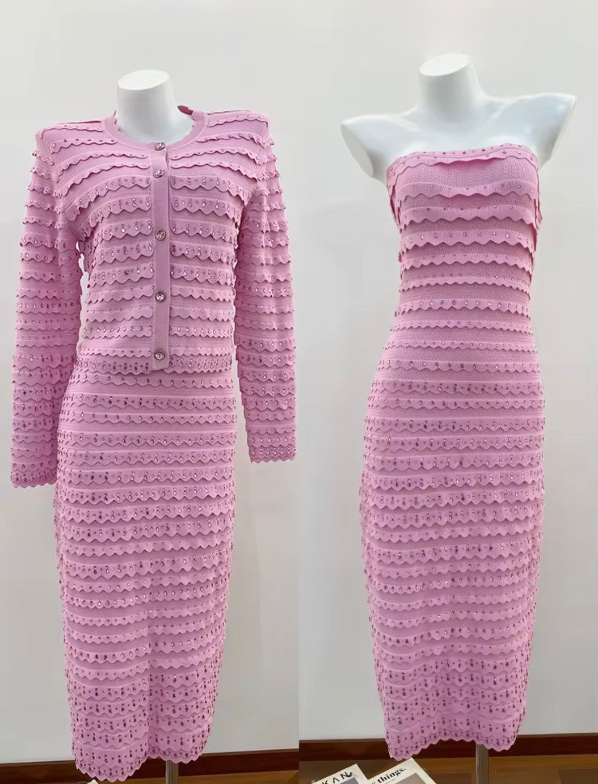Blush Belle Dress Set