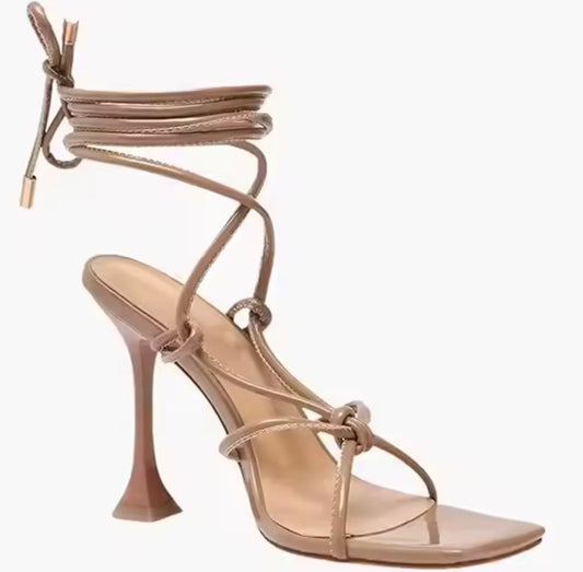 Wrap Me Grace Heels