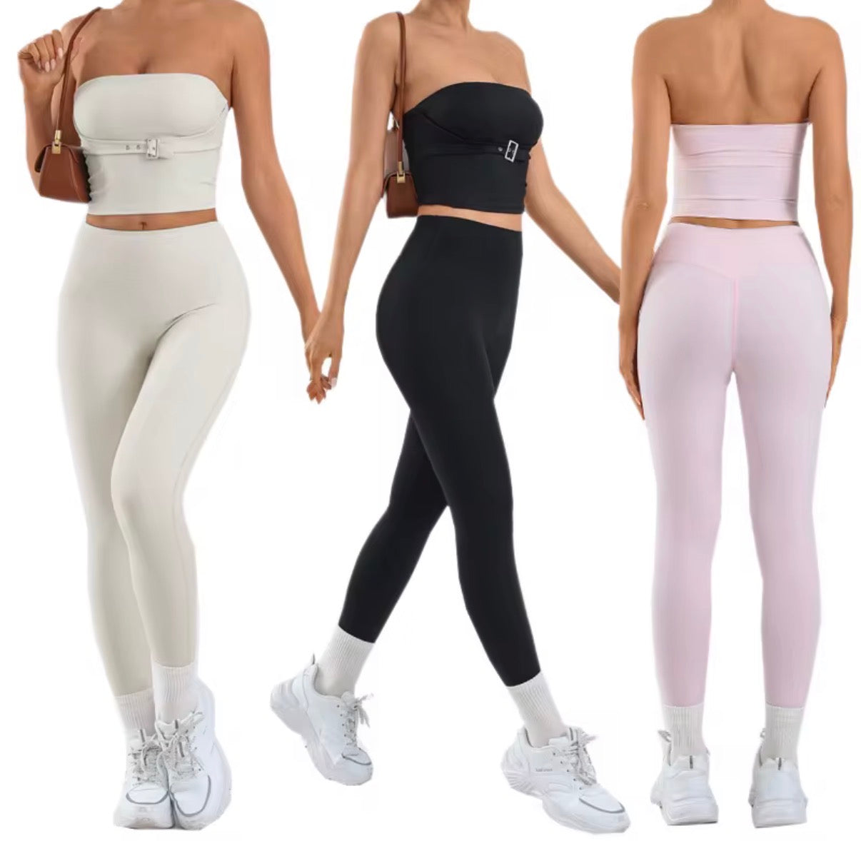 Buckle Sculpt Bandeau Set