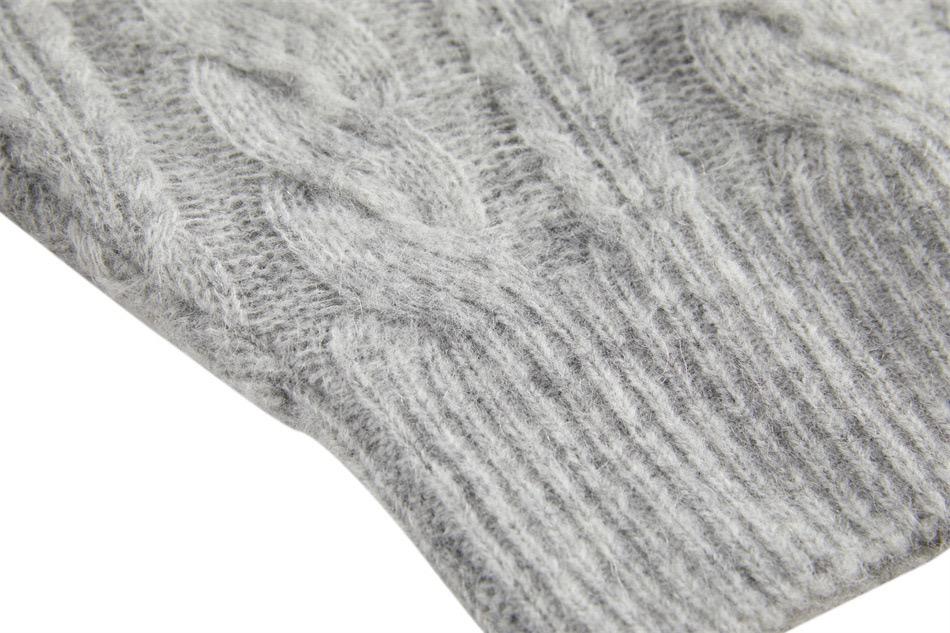 Crystal Kiss Off-Shoulder Knit Cardigan