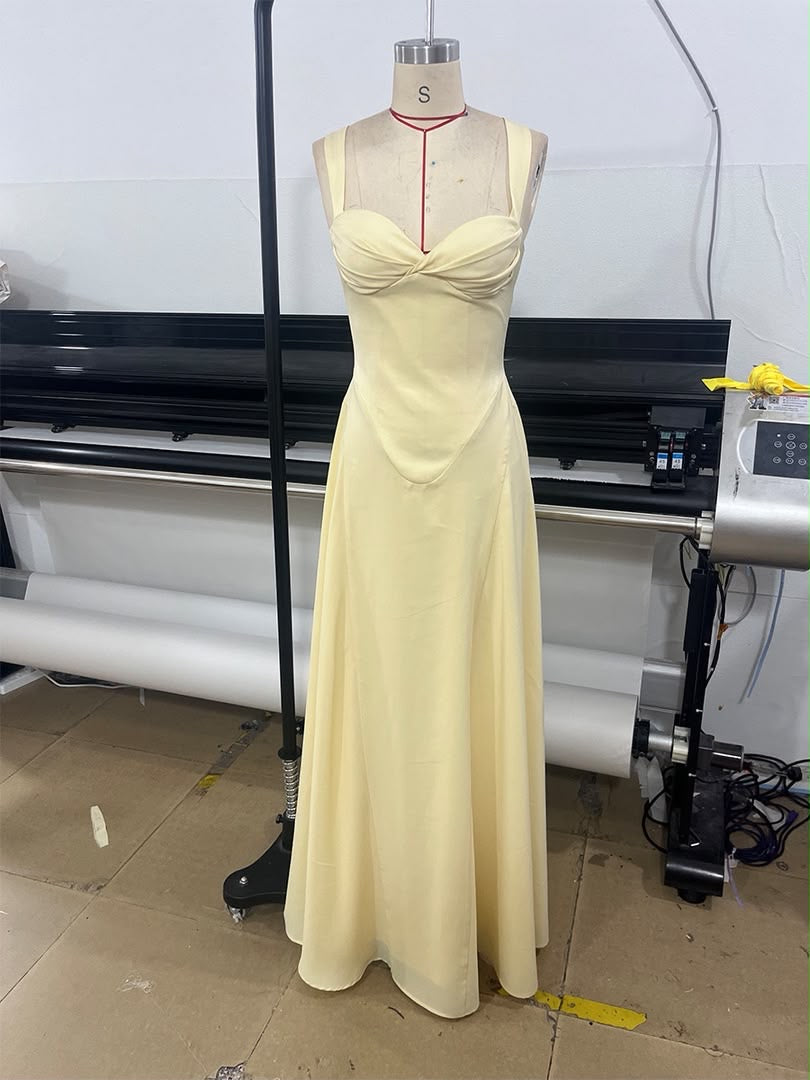Soleil Corset Maxi Dress