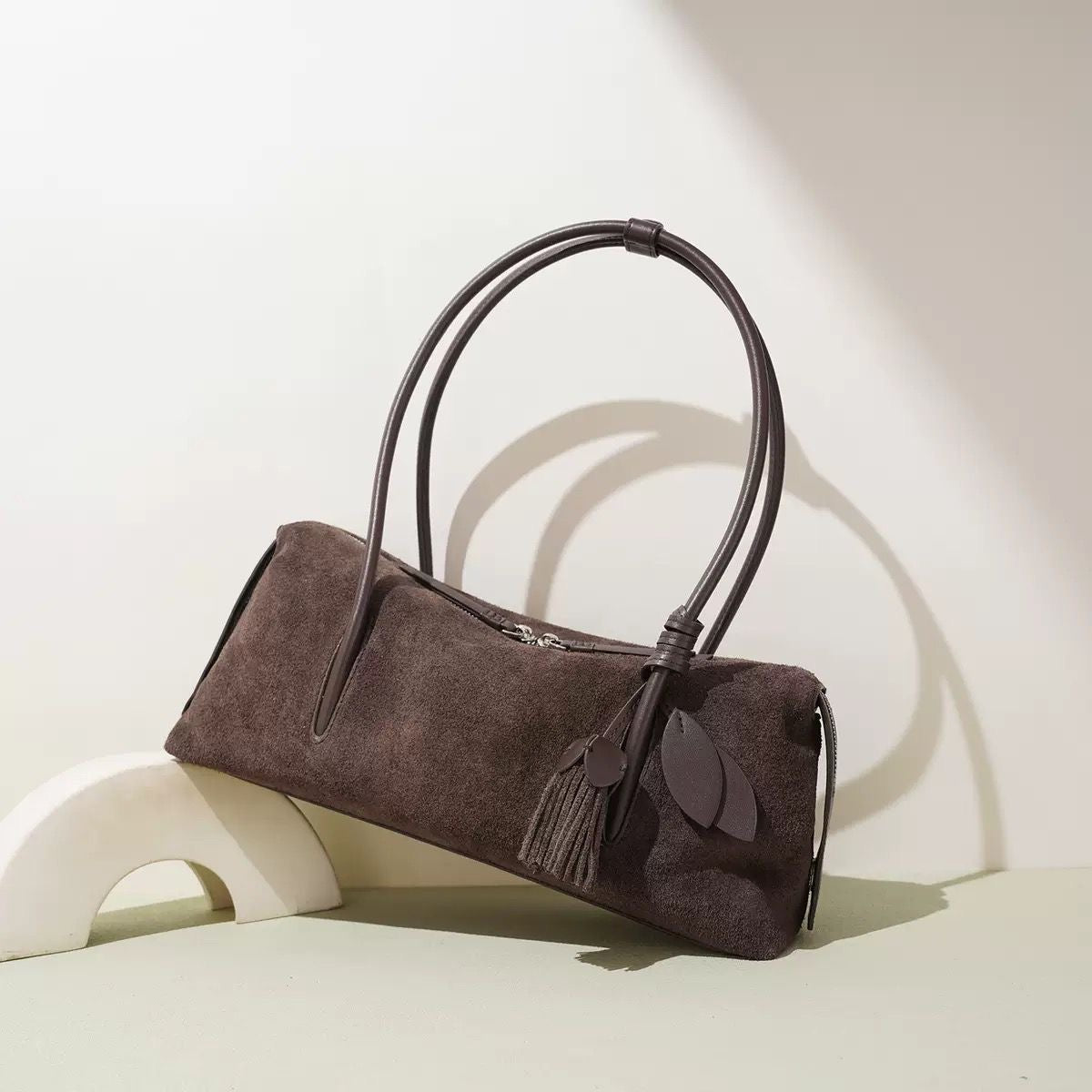 Velour Essence Shoulder Bag