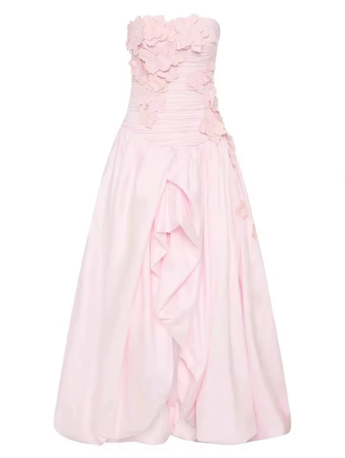 Romantic Floral Evening Dress
